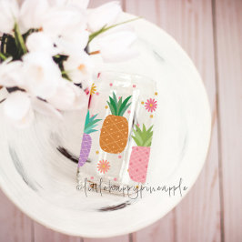 Vaso Con Forma De Lata Piñas de color