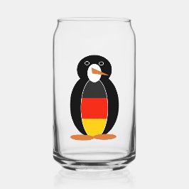 Vaso Con Forma De Lata Pingüino alemán -- Deutsch Pinguin