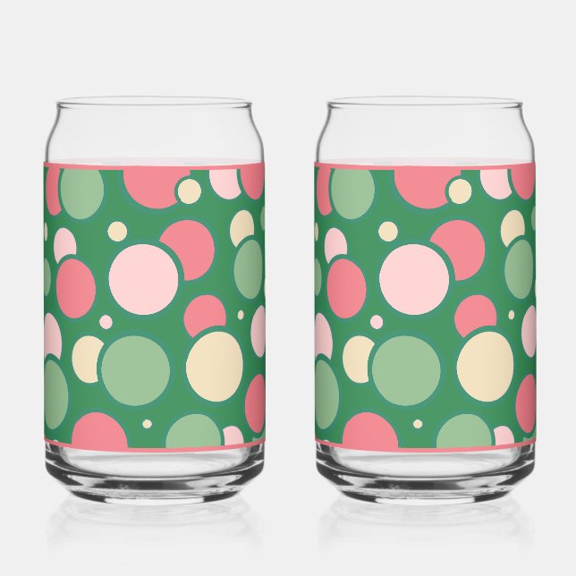 Vaso Con Forma De Lata Pink Bubbles Soda Glass (Anverso)