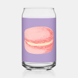 Vaso Con Forma De Lata Pink Macaroons