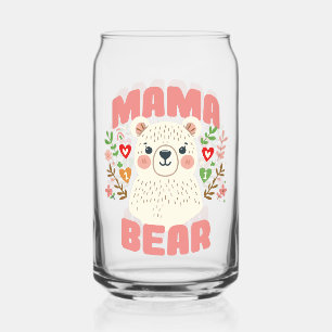 Vaso Con Forma De Lata Planta Mamá Curte Día de la Madre Mamá Vida