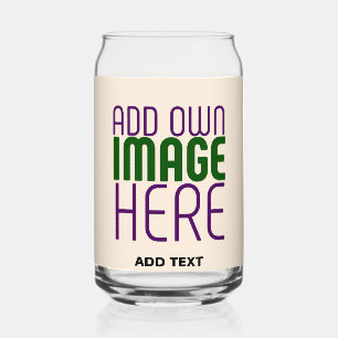 VASO CON FORMA DE LATA PLANTILLA DE TEXTO DE IMAGEN NATURAL SENCILLA EDIT