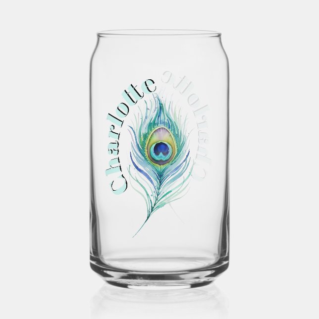 Vaso Con Forma De Lata Pluma (Anverso)