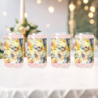 Pollos de granja. Pollo acuarela