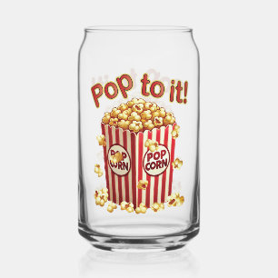 Vaso Con Forma De Lata Poppin' con Style - "¡Pídele!"