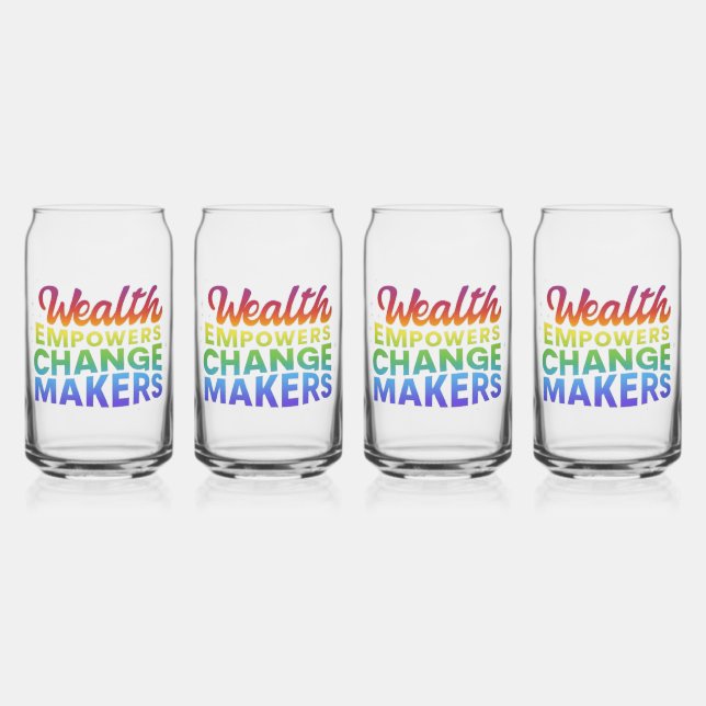 Vaso Con Forma De Lata Potenciación de la riqueza (Anverso)