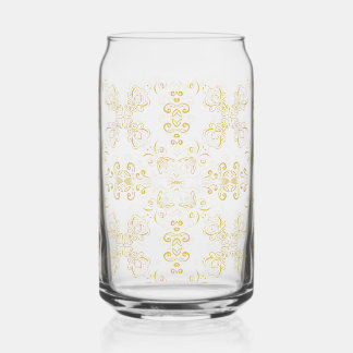 Vaso Con Forma De Lata Printed Can Glass