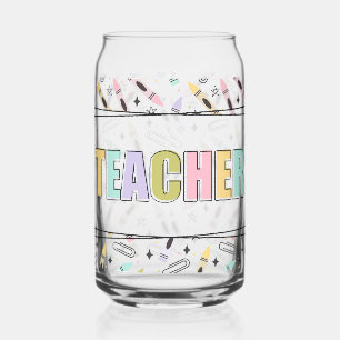 Vaso Con Forma De Lata Profesor