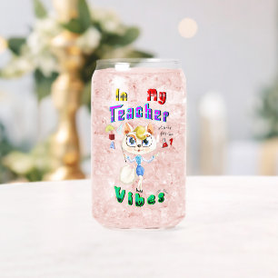 Vaso Con Forma De Lata Profesor