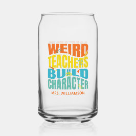 Vaso Con Forma De Lata Profesores raros construyen carácter