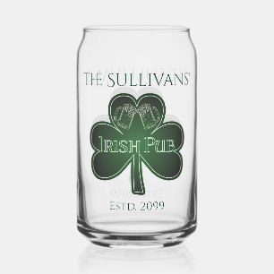 Vaso Con Forma De Lata Pub Irlandés Pint Beer Soda Can Glinkware