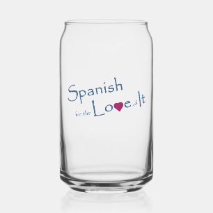 Vaso Con Forma De Lata Puede ser de vidrio