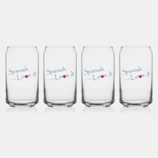 Vaso Con Forma De Lata Puede vidrio