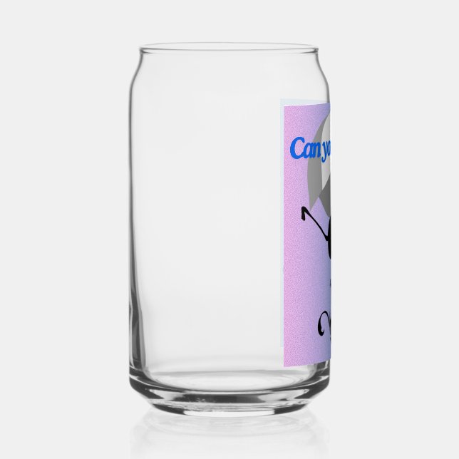 Vaso Con Forma De Lata ¿Puedes Verme? (Izquierda)