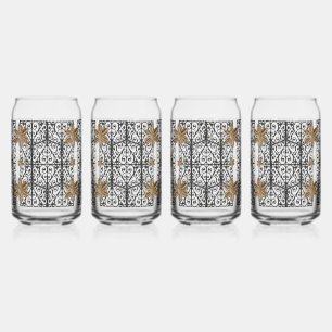 Vaso Con Forma De Lata Puerta del Jardín de la Ciudad