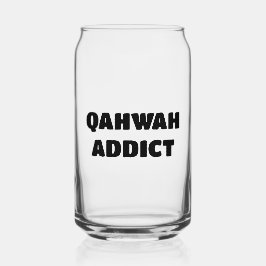Vaso Con Forma De Lata Qahwah Addict Divertido árabe