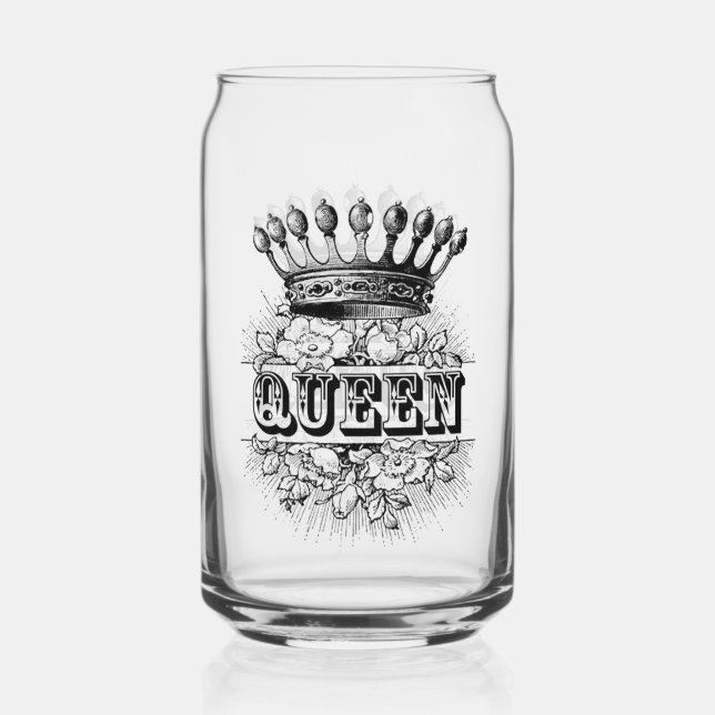 Vaso Con Forma De Lata Queen Can Glass (Reverso )