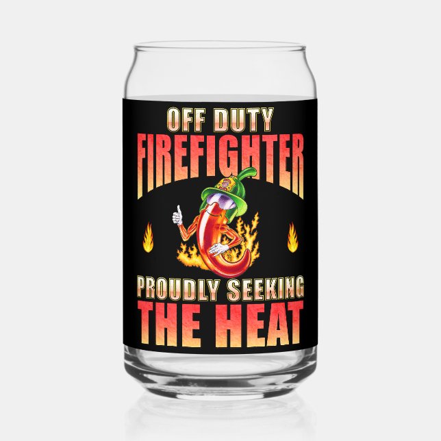 Vaso Con Forma De Lata Quirero sin servicio Chili buscando orgullosamente (Anverso)