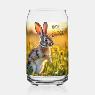 Vaso Con Forma De Lata Rabbit