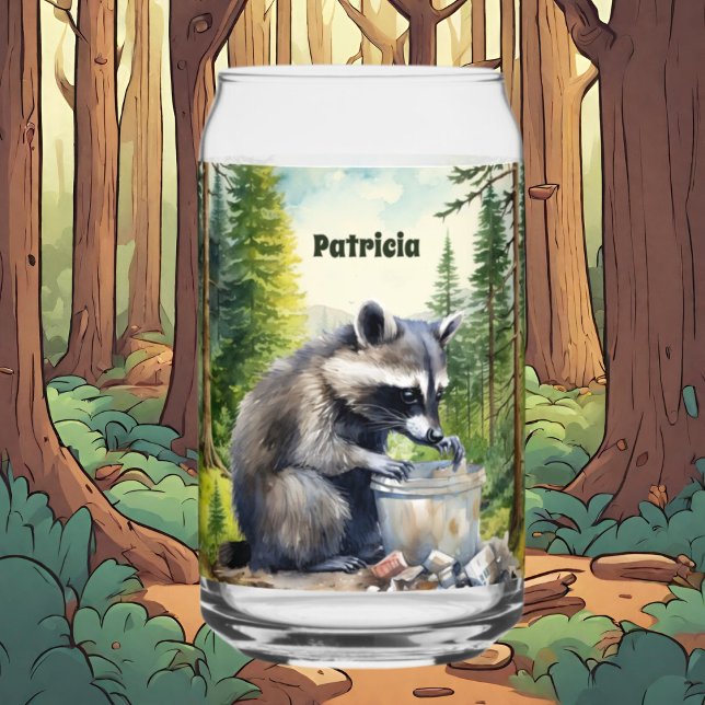 Vaso Con Forma De Lata Raccoon de país mate nombre (Subido por el creador)