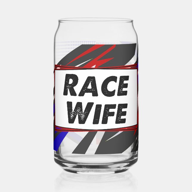 Vaso Con Forma De Lata Race Wife (Izquierda)