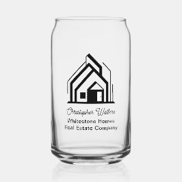 Vaso Con Forma De Lata Real Estate Company Customized Realtor Logo