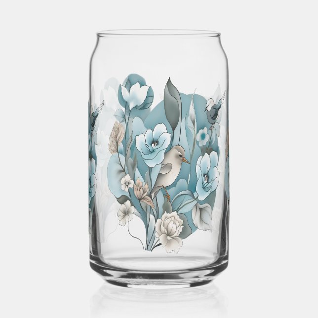 Vaso Con Forma De Lata Reflejo de pirámide (Izquierda)