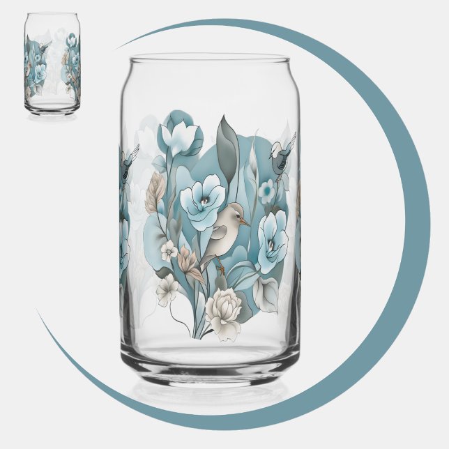 Vaso Con Forma De Lata Reflejo de pirámide (Pyramid Reflection Can Glass
)