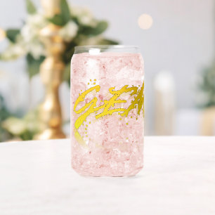 Vaso Con Forma De Lata Reflexión de Gemini