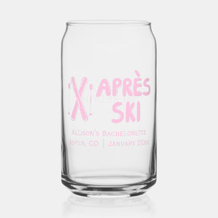 Vaso Con Forma De Lata Regalo de fiesta de despedida de soltera de esquí