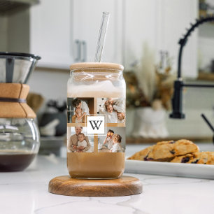 Vaso Con Forma De Lata Regalo para Papá Collage Minimalista de Moda Foto 