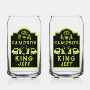 Vaso Con Forma De Lata Regalos De Campsite King Para Campers