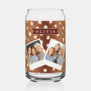 Vaso Con Forma De Lata Regalos personalizados con estampado de ciervo de