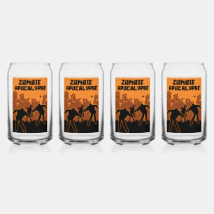 Vaso Con Forma De Lata Regalos Zombie Apocalypse