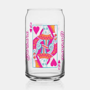 Vaso Con Forma De Lata Reina de Corazones Divertida Fiesta de Despedida d
