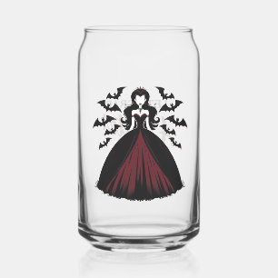 Vaso Con Forma De Lata Reina Vampira Halloween