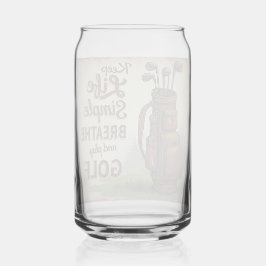 Vaso Con Forma De Lata Respirar Y Jugar Golf