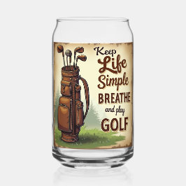 Vaso Con Forma De Lata Respirar Y Jugar Golf