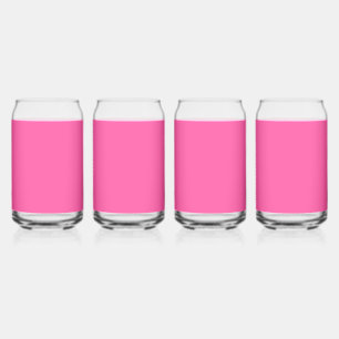 Vaso Con Forma De Lata Rosa brillante (color sólido)