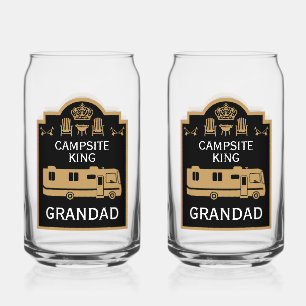 Vaso Con Forma De Lata RV Camping King USA