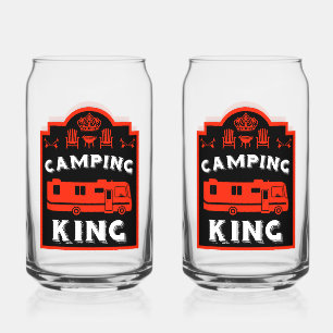 Vaso Con Forma De Lata RV Camping King USA