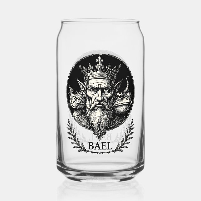 Vaso Con Forma De Lata Sabiduría de la Triple Mirada de Bael (Anverso)