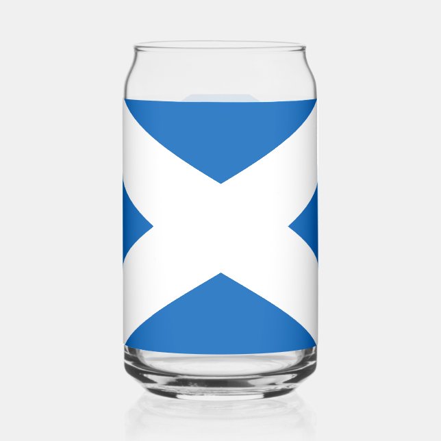 Vaso Con Forma De Lata Saltire ~ Bandera de Escocia (Izquierda)