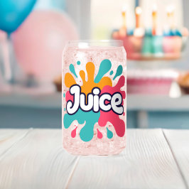 Vaso Con Forma De Lata Salto de jugo
