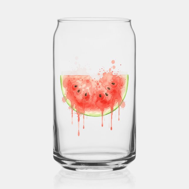 Vaso Con Forma De Lata Sandía (Anverso)