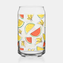 sandía de verano y lemas