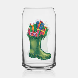 Vaso Con Forma De Lata Santa's New Boots
