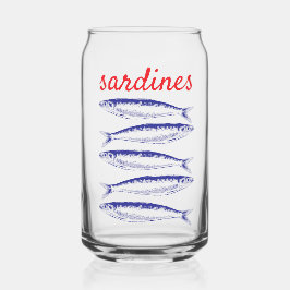 Vaso Con Forma De Lata Sardinas