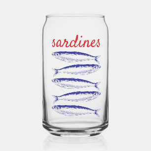 Vaso Con Forma De Lata Sardinas
