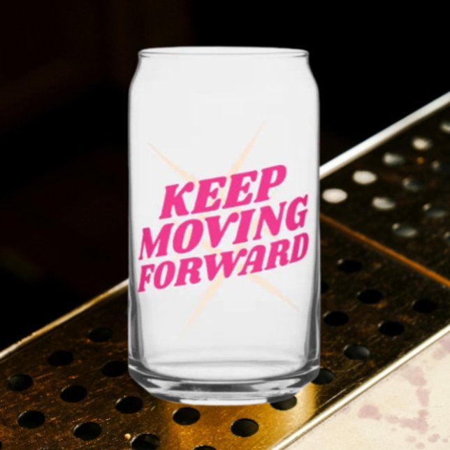 Vaso Con Forma De Lata Seguir avanzando - El vidrio Motivacional (Subido por el creador)